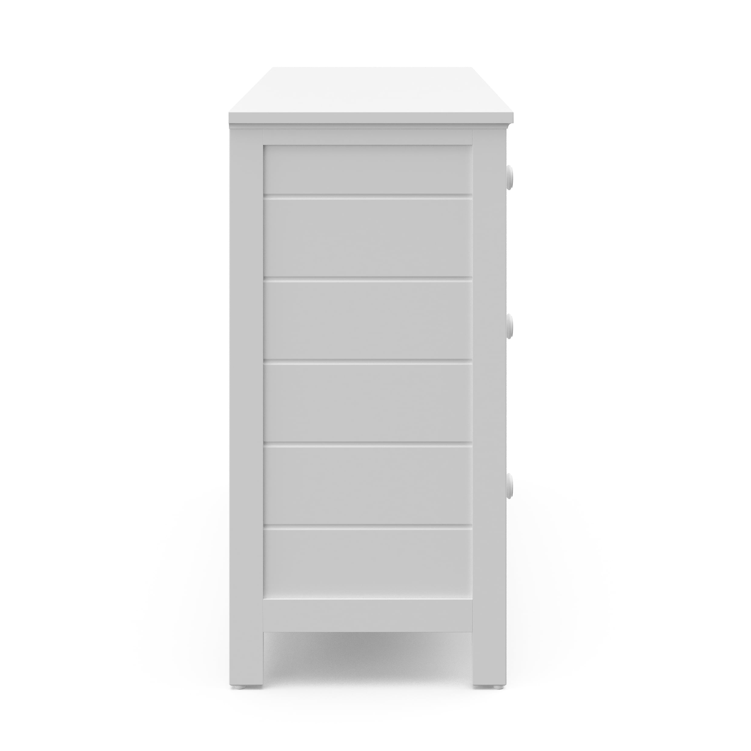 Commode de rangement double avec 6 tiroirs Moss de Storkcraft