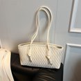 thumbnail image 3 of Bolso La Mujeres PU Elegante Axila Tota Bold () White, 3 of 9