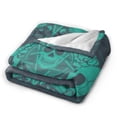 thumbnail image 3 of XMXY Fleece Throw Blanket for Couch, Mystery Skull Ace Print Lightweight Plush Fuzzy Cozy Soft Bed Blankets and Throws for Sofa, 50"x40" inches, 3 of 8