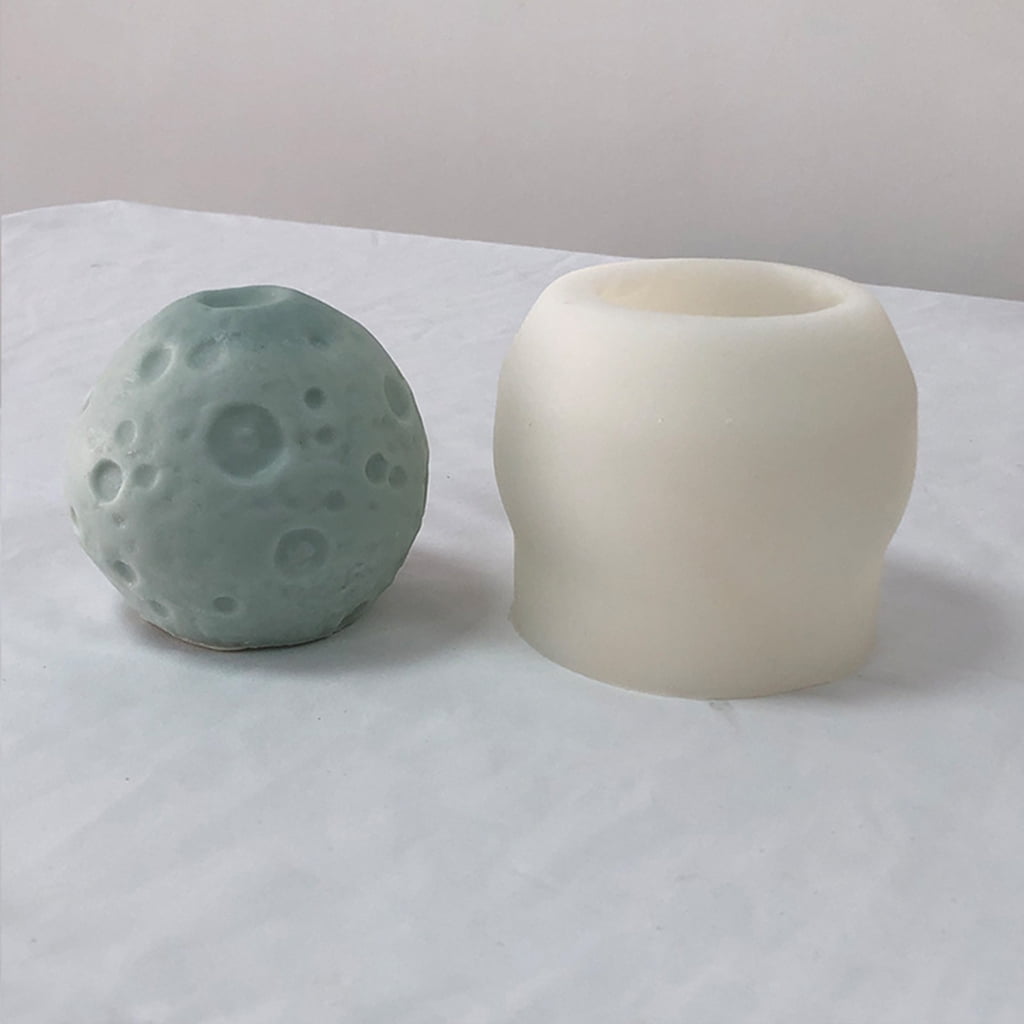 ZPAQI Silicone Crafts Moulds Reusable Casting Epoxy Molds Candle Making Cylinder Mould