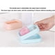 thumbnail image 3 of 26-27 3 Pcs Soap Dishes With Drain Hose, Used In Bathroom, Shower Room, Kitchen Counter, Keep Soap Dry And Clean, 3 of 4