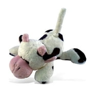 Puzzled Plush Magnet, Cow