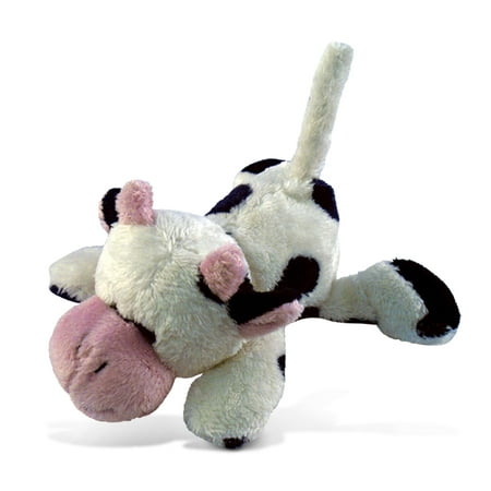 Puzzled Plush Magnet, Cow