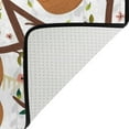 thumbnail image 4 of Soft Rug Large Area Rugs, Tropical Funny Sloth Comfortable Indoor Carpet, Baby Play&nbsp;Mat for Living Room Bedroom Nursery Decor Floor Mat 60 X 39 Inch Carpet Runner, 4 of 5