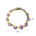thumbnail image 3 of Nmdmisc LED Flower Headband Crown,Valentine's Day Gifts,Flower Wreath Headband Luminous,Light up Headband LED Hair Accessories Crown Luminous Head Band (Purple), 3 of 6