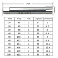 thumbnail image 3 of Extractor Broken Thread Tapping Counter Thread Tap Tool Set, 3 of 5