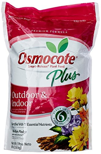 8-Pound Plant Fer... Osmocote Plus Outdoor and Indoor Smart-Release Plant Food 