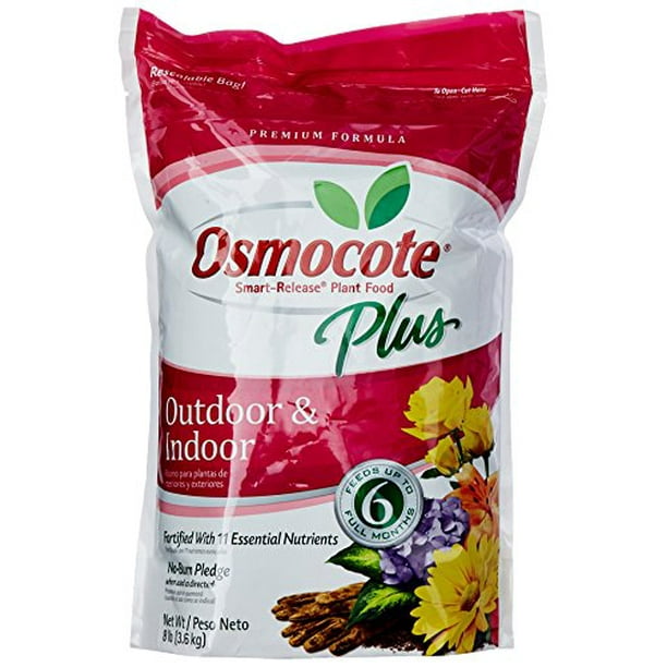 Osmocote Plus Outdoor and Indoor Smart-Release Plant Food, 8-Pound (Plant  Fertilizer) - Walmart.com