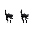 thumbnail image 3 of Bewildely Señales de patio de Halloween con silueta de gato espeluznante negro: fáciles de instalar y terriblemente realistas A 2Conjunto, 3 of 6