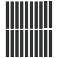thumbnail image 4 of 20 pegatinas de pared de espejo acrílico, hojas de decoración, muebles de arte, tira larga 3D duradera DIY para dormitorio, techo, TV, fondo para el Macarena Etiqueta engomada de la pared del espejo, 4 of 8