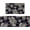 Flower Skull, variant on Halloween Skull Kitchen Mat Sets of 2 Floral Skull Rubber Non Slip Kitchen Rugs Set Floor Mats Washable Carpet Mat Comfort Standing Mat Kitchen Decor Decoration- 17x30 and 17x47 Inch