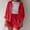 Red Womens Clothes, variant on Limited Time Deal kttectoa Outfits for Women Casual Outfits Fall Winter Sets Loungewear Solid Long Sleeve Crew Neck Button Pullover Tops and Elastic Waist Shorts Two Piece Sets for Women