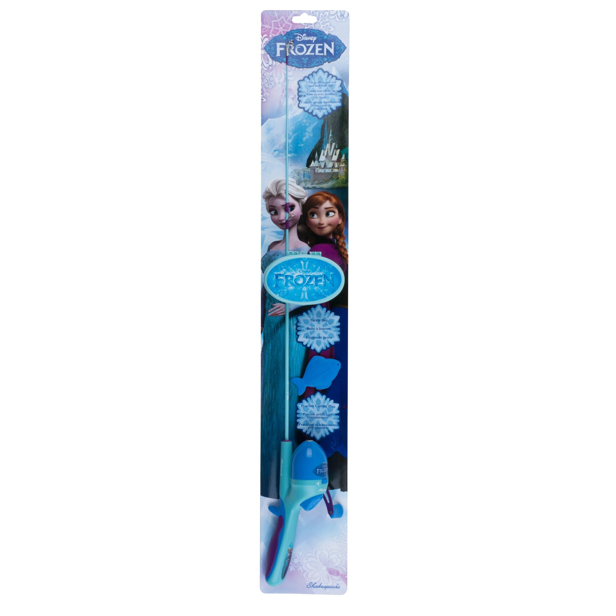 Shakespeare Disney Frozen Fishing Kit with Tackle Box 