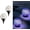 Multicolor, variant on Solar Ground Lights- 2 Pack Garden Waterproof LED Glass Crack Decorative Lights-Solar In-Ground Landscape Path Lighting for Pathway Patio Yard Walkway.