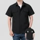 thumbnail image 2 of Camisa de manga corta para hombre - Informal, holgada, lisa - Ropa de trabajo de secado rápido - Verano - Bolsillos utilitarios - Poliéster, 2 of 5