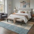 thumbnail image 4 of GENIMO 2'x3' Minimalist Area Rug, Machine Washable Non Slip Low Pile Rug for Entryway Front Door Kitchen Bathroom, Muted Neutral, 4 of 7