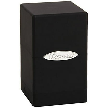 Satin Tower Deck Boxes, Black