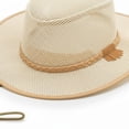 thumbnail image 7 of Wiywef Breathable Mesh Cowboy Hat Wide Brim Jazz Hat for Summer Outdoor Fishing Hiking, 7 of 7
