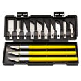 thumbnail image 4 of 13Pcs Set Art Carving Cutter With Box Paper Sticker Cutter Wood Carving Blade, 4 of 8