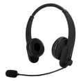 thumbnail image 4 of Auriculares inalámbricos Bluetooth 5.2 con reducción de ruido, cómodos auriculares para teléfono con micrófono giratorio para oficina, color negro, 4 of 12