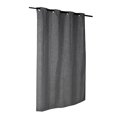 thumbnail image 4 of cortina de jacquard con arillos poliéster gris oscuro 210 x 140 cm, 4 of 5