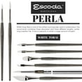 thumbnail image 5 of Speedball 1438 Escoda Perla Short Handle White Toray Filament Travel Round Brush Size 2, 5 of 5