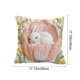 thumbnail image 3 of Uuiauoio Cute Animals Decorative Throw Pillow Cover , Animals Family Animals Outdoor Pillow Cases Square Standard Cushion Cover for Sofa Couch Bed Car 17.72x17.72 inch, 3 of 6