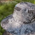 thumbnail image 4 of Mens Womens Sun Hat Bucket Fishing Hiking Cap Wide Brim UV Protection Sunscreen Hat, 4 of 5