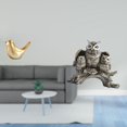 thumbnail image 2 of Figura De Búho Dorado, Pájaro, Estatua De Animal Moderna, Escultura, Adorno Para Sala De Estar, Oficina, Escritorio, Repisa, Mueble, Regalos De Inauguración De La Casa, Decoración, 2 of 8