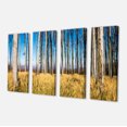 thumbnail image 2 of Clear Sky and Bush in Thick Forest - Modern Forest Canvas Art, 2 of 3