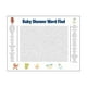 thumbnail image 1 of Juego de pared con póster de búsqueda para baby shower con 50 palabras para revelar el sexo Rkxzt, 1 of 9