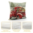 thumbnail image 4 of Christmas Pillow Covers Tree Truck Throw Pillow Case Vintage Decorative Cushion Case for Home Office Room Decor, 4 of 5