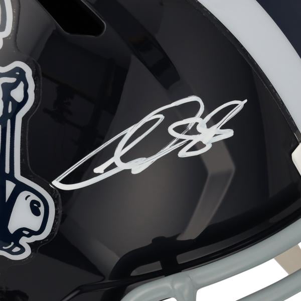 CeeDee Lam Dallas Cowboys Autographed Riddell Cowboy Joe Speed Replica Helmet - Fanatics Authentic Certified