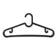 thumbnail image 1 of Hanger Plastic Shirt Hanger Coat Hanger Adult Hanger In Closet, 1 of 5