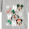thumbnail image 3 of Disney - Ho Ho Ho Characters - Toddler & Youth Short Sleeve Graphic T-Shirt, 3 of 5