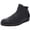 Black, variant on SoftWalk Womens Wesley Leather Round Toe Ankle Boots
