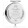 thumbnail image 4 of Espejo de maquillaje Compact Mirror Soulpetals Daughter grabado, 4 of 6