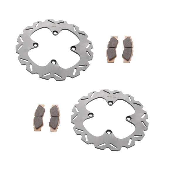 Brake Rotor & Brake Pads for Yamaha YXZ1000 R SS SE 2017 2018 Rear Race-Driven