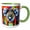 Green/White, variant on 3drose, Amazing Cute Koala Animal. Classy Colorful Digital Painting Gift, 15oz Mug