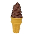 thumbnail image 2 of Cono de helado, modelo de comida de helado de simulación, juguete de comida de juego de rol realista Marrón, 2 of 8