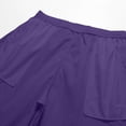thumbnail image 2 of Jalioing Mens Quick Dry Cargo Shorts Solid Color Loose Breathable Workout Shorts Summer Drawstring Waist Sport Shorts, 2 of 7