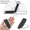 thumbnail image 4 of ShenMo Lampe de Lecture USB Rechargeable LED Lampes de Lecture avec Lampe de Lecture pour la Lecture dans la Pince de Lit 3 Niveaux de Luminosité Réglable Pliable Mini Lampe Clip (Blanc), 4 of 5
