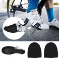 thumbnail image 3 of Outdoor Cycling Bike Bicycle Shoe Toe Cover Protector 1 Pair Half Palm Overshoes Equipment Overshoes Neoprene Boot Case, 3 of 5