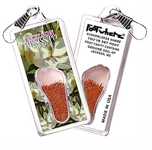 Jackson FootWhere Souvenir Lanyards. (JK300 - Assorted) 6 Piece Set.