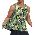 thumbnail image 3 of Thrilos Camo Muscle Sleeveless Tank Tops Gym Quick Dry T Shirts Workout Big & Tall Tank, 3 of 7
