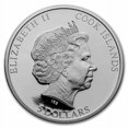 thumbnail image 2 of 2022 Cook Islands 1 oz Silver In Memoriam Queen Elizabeth II, 2 of 2