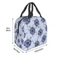 thumbnail image 2 of Sigee Turtle with Blue Stones for Lunch Bag for Women Men, Reusable Lunch Bag Insulated Lunch Bag Lunch Box Cooler, 2 of 5