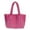 Hot Pink, variant on XINXIAOO Large Capacity Furry Tote Bag, High End Single Shoulder Handbag