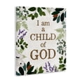 thumbnail image 3 of Stupell Industries Child Of God on Leaves Canvas Wall Art design by Kelley Talent, 20 x 16, 3 of 7