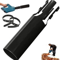 1Pcs Leaf Blower Air Booster, Universal Leaf Blower Nozzle Attachment, Easy to Install Airflow Accelerator, Yard Cleanup Artifact(Black)